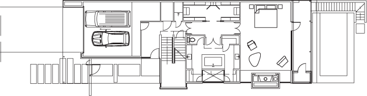 First Floor Layout of 2108 Crocker