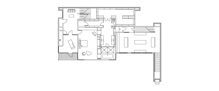 Second Floor Layout of 2106 Converse