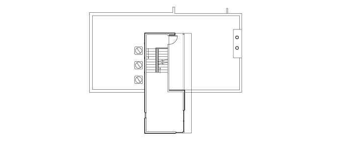 Roof Terrace Layout of 2106 Converse