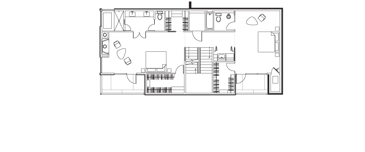 Third Floor Layout of 2103 Converse