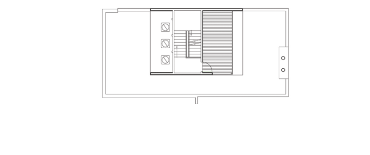 Roof Terrace Layout of 2103 Converse